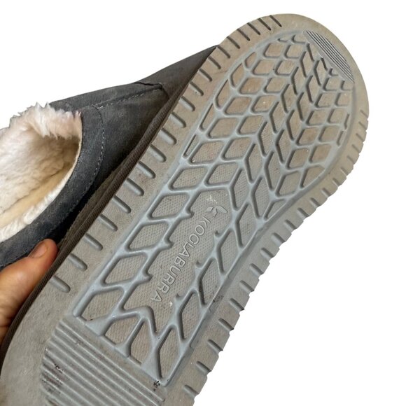 Koolaburra by UGG Men's Suede Slippers - Graisen Size 10 Gray - Picture 6 of 9